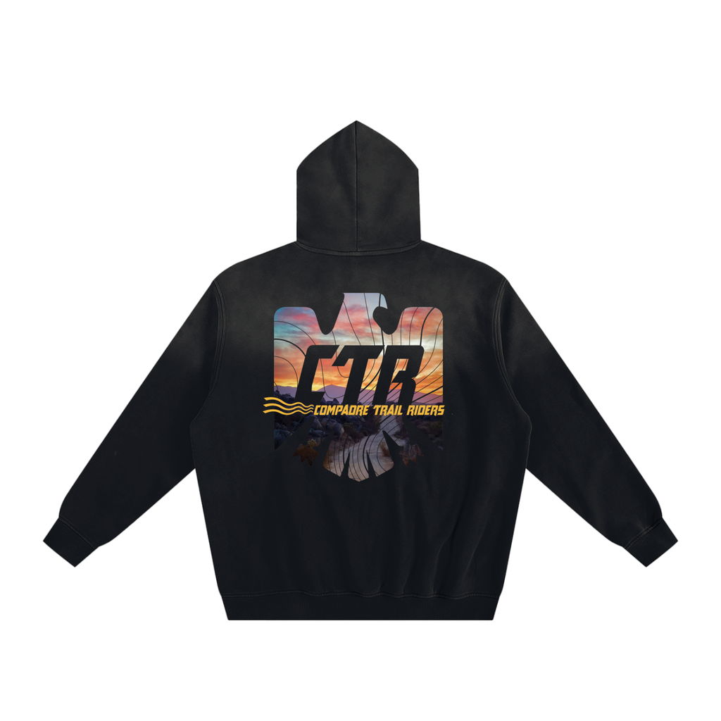 Logolines - Sunset Ride Sunfade Fleeced Hoodie